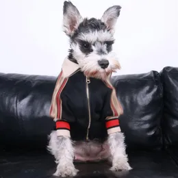 Fashion Zipper Design Pets Jacket Outdoor Street Style Dog Apparel Winter Trendy Teddy Bichon Puppy Clothes233I