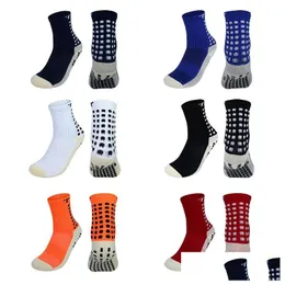 Sports Socks Mix Order Sales Football Non-Slip Trusox Mens Soccer Quality Cotton Calcetines With Drop Delivery Outdoors Athletic Out Dhuhb