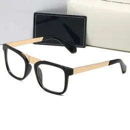 نظارة شمسية كلاسيكية فاخرة جديدة للرجال للنساء المعدني الذهب الإطار UV400 رجالي عتيقة الطراز التجريبي الموقف نظارات شمسية مصمم نظارات مع مربع