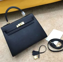 Borsetto borsetto donna spalla borse traverse borse in pelle di mucca in pelle rimovibile chiave oro chiave oro in codice numero numerico a colori solidi borse