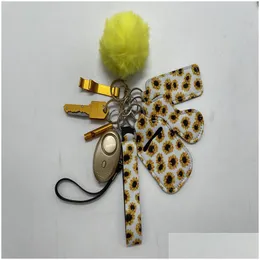 Women Women Personal Keychain مجموعة مفتاح حماية أمن الدفاع عن النفس للفتيات 2Set Drop Delivery