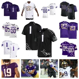 2023 Washington Huskies Football Jersey 25 Elijah Jackson 9 Michael Penix Jr. 41 Lance Holtzclaw 9 Thaddeus Dixon 20 Tybo Rogers 19 Darren Barkins 45 Maurice Heims