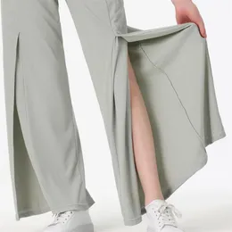 Luu Leggings Clothing Designer Luxury Women's Abdominal Stretch Open LegSports Outdoor Yogaカジュアル通気吸収吸気患者
