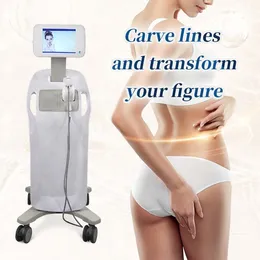 2024 HIFU Slantmaskin Fokuscelluliter Minska kroppslyftning Lipolys Body Slimming Machine For Beauty Salon