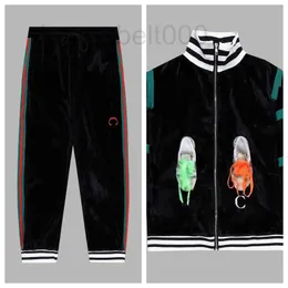 Men's Tracksuits Designer men's Sportswear women's casual Sportswear 2-piece classic printed sweatpants jacket suit men's jogging pants Sportswear XT9I