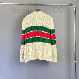 Knitwear męski i damski 2023 Autumn/Winter Lettted Knited Sweter Ochrona maszyny do dzianiny swetra Modna moda