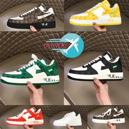 2023 F1 Sapatos Casuais Designer Aiforces Baixo Mens Mulheres 1 Um Triplo Branco Preto Vermelho Biue Amarelo Verde Utilitário Shadow 1s Outdoor Sports Designer Sneakers Tamanho 36 45