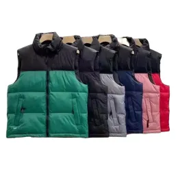 디자이너 Gilet Mens North Vests Top Heat Face Face Down Vest Waistcoat Design Man Bodywarmer Puffer Jacket Woman Outwear Fashion Winter Sleeveless