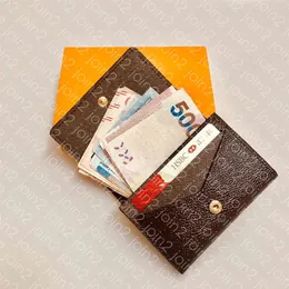 КОНВЕРТ CARTE DE VISITE M63801 Дизайнерская мода для мужчин Монета Бизнес Кредитная карта Держатель для билетов Ключница Роскошный карманный органайзер Wal1775