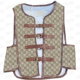 Jacquard LetterNight Vests for Women Seveless Jacketsファッションデザイナーベストコートデザイン衣類246W