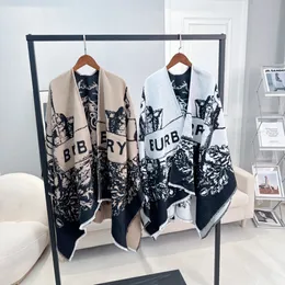 Erkekler için Örgü Eşarp Seti Kadın Kış Yün Moda Tasarımcısı Kaşmir Şal Yüzüğü Lüks Ekose Kontrol Pamuk Eşarp Kare Headscarf Çift Taraflı Renk Kaşmir Cape Şal