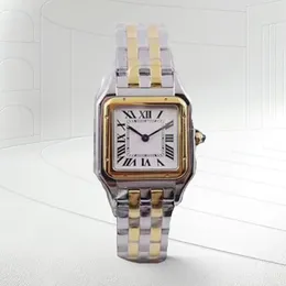 Orologio di lusso di moda da donna reloj para mujer orologi da serbatoio per donna movimento al quarzo Diamond Rose Gold Platino orologio rettangolare in acciaio inossidabile da donna regali eleganti