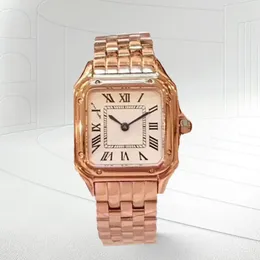 Ouro designer relógios automáticos feminino tanque vestido de negócios relógio quadrado quartzo bateria relógios alta qualidade mulher montre luxe