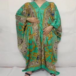 ملابس عرقية مطبوعة مثير الخامس اللون الأسود الحرير البوهيمي Kaftan Maxi فساتين 130 سم 130 سم التقليدية الكويت المسلمات ev276l