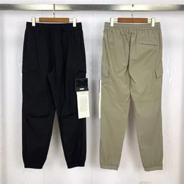 Company Pants Męskie i damskie odznaka kompasu haftowana kieszonkowa kieszonkowa designer Panting Stone Tracksuit Bottoms CP I2065