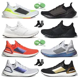 OG Women Mens Running Shoes Ultra 4.0 DNA on Cloud White Black Sole Sole UltraBoosts 22 20 19 Mesh Trainers Classic Tech Indigo Runkers Sneakers الركض المشي حجم 36-45