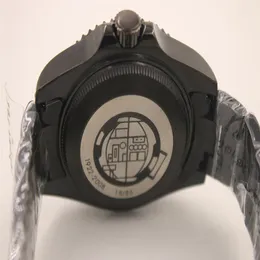 Todos os homens negros relógio SEA-DWELLER moldura de cerâmica 43mm aço inoxidável 116660BKSO automático D-Cameron Diver relógios masculinos Wri226g