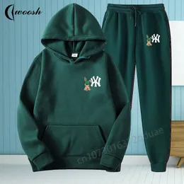 Chándales para hombre Conjunto de sudadera de lujo Ropa de diseñador S6XL de gran tamaño Streetwear Sudadera con capucha informal Pantalones de chándal Traje Trackwear 230915