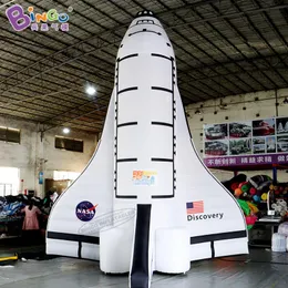 Ballons d'avion de gonflage de modèles aérospatiaux de simulation gonflable de publicité géante directe d'usine pour la décoration d'événement avec le ventilateur 6M jouets sport