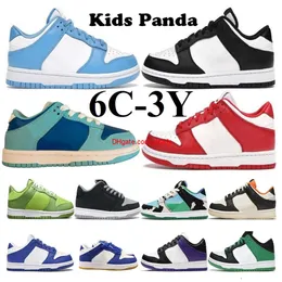 Little Kids Black White Panda Sneakers Foam Triple Pink Shoes SB Big Boys Girls Toddler Low UNC Argon Gypsy Designer Trainers US Size 6C 7C 7.5C 8C 8.5C - 3Y 3.5Y 4Y 5Y EUR 22 - 37