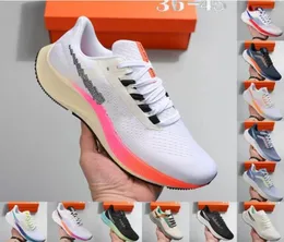 2023 new Zoom X Pegasus 37 38 39 air running shoes Turbo Barely Grey Punch Black White sneakers ShangHai Chaussures Mens Women s l2759608