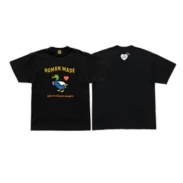 Japońska modna marka Made Made Designer T-shirty luźne koszulka z krótkim rękawem z siarką bawełnianą niedźwiedź polarny kaczka urocza 250