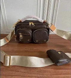 Najnowsze torby na ramię Oryginalne wysokiej jakości luksusowe projektanci użyteczności torebki crossbody Kobiety Messenger torebka damska moda luksurys marki 80446
