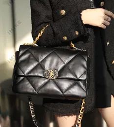 CC Bag Designer Bag High Fashion Luxury Chan Bag 19 Bag Torba dojeżderska Torba Sheepskina