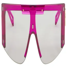 Design-Sonnenbrillen für Damen, modische Sonnenbrillen, UV-Schutz, große Verbindungslinse, rahmenlos, Top-Qualität, mit Paket 4393232z