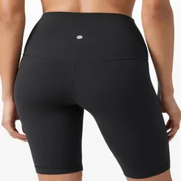 2085 Fashion Yoga Sports High Weist High Gym Runing Shorts 4-Way Stretch Fabric Exercise Porkout Shorts Leggings Yoga SH223F