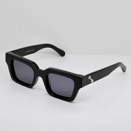 008 Virgi Mens نظارات شمسية مستقطبة للنساء للنساء نساء نظارة شمسية أزياء Virgil Retro Eyewear UV400 العدسات الواقية