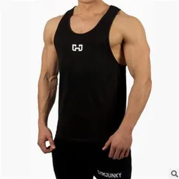 New Trend Gyms Tank Tops Men Sleeveless Tanktops For Boys Bodybuilding Clothing Undershirt Fitness Stringer Vest For Male2330