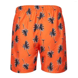 Mäns shorts Mens Swimming Trunks Hawaii 3D Digital Print Board Drawstring Relaxed Fit Summer Beach Plus Size Swim