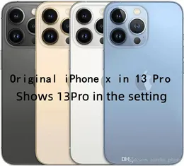 Apple Original Original iPhone X في 13 Pro Style Phone غير مقفل 13Pro Boxcamera المظهر 3G RAM RAM 256GB ROM