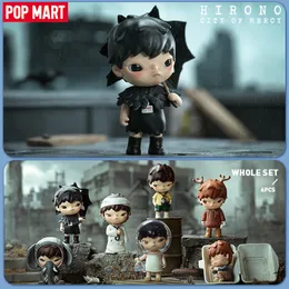 Blind Box Pop Mart Hirono City of Mercy Series Mystery Box 1PC/6pcs Blind Box Action Figuard Birthday Present 230915