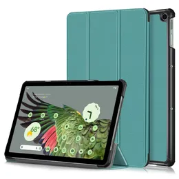 Smarta fodral för Google Pixel Tablet 2023 11inch 11 "Pu Leather Cover Wake Sleep Funktion Tablett PC Fundas Standas