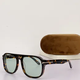 Tasarımcı güneş gözlükleri kadın tf güneş gözlüğü gözlükler yüksek seviyeli pilot stil mini çift burun yüksek kaliteli yeni ürün güneş gözlüğü erkekler kare gözlükler tasarımcı tonları