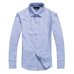 T-shirt vêtements 100% coton hommes à manches longues coupe ajustée chemise grande taille M à 4XL229Y