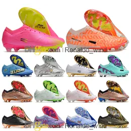 حقائب الهدايا رجال أعلى أحذية كرة قدم رونالدو CR7 Vapores XV Elite XXV FG Cleats Neymar ACC Superfly 15 Mbappes Soccer Shoes Trainers Botas de Futbol