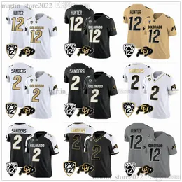 2023 Colorado Buffaloes Football Jersey 2 Shedeur Sanders 21 Shilo Sanders 12 Travis Hunter 5 Jimmy Horn Jr. 36 Sy'Veon Wilkerson 3 Edwards 22 Hankerson Men Women Youth