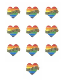 Gay Pride Cuore Arcobaleno Bandiera Spille Spilla Spilla LGBT Amore È Amore Spille Smaltate per Donna Uomo Accessori Gioielli Regalo5494414