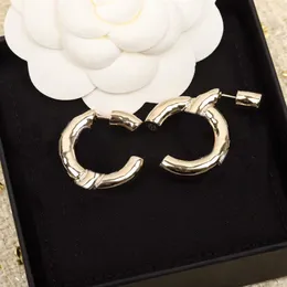 2022 Orecchino pendente pendente con ciondolo di alta qualità in oro 18 carati placcato per regalo di gioielli da sposa da donna con timbro a forma irregolare design310m