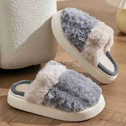 Pantofole Spedizione gratuita Quattro stagioni Pantofole invernali Donna Scarpe peluche Antiscivolo Fpir Stagione Panno Pantofole in cotone Zapatos Para Mujeres x0916