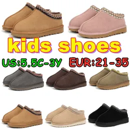 pantofole tasman per bambini bambino bambino Australia stivali stivaletti mini ragazze scarpe Bambini bambino bambino designer giovanile Scarponi da neve Stivaletti classici per neonati Vera pelle