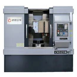 العمودي عالي الدقة التلقائية المخرطة CNC CNC CK525 CNC المعدنية المخرطة الرأسية