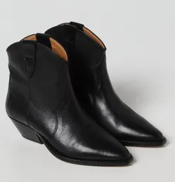 Isabel Marka Isabels Paris ayak bileği botları kadın kış dicker süet yığılmış topuk Dewina patik Lady kovboy boot eu35-42 kutu