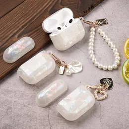 Acessórios de fone de ouvido caso de luxo para airpods pro 2 gen 2022 com ornamentos fritillaria tpu capa de fone de ouvido apple air pod 3 230918