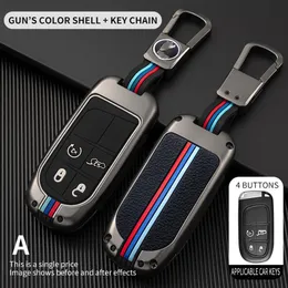 Anahtar Kapak Kılıfı Fob Jeep Renegade Pusula 300C Wrangler Dodge Otomobil Aksesarları için Grand Cherokee Keychain275s