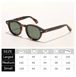 0401 Großhandel Design S m l Rahmen 100 -Color -Objektiv Sonnenbrille Lemtosh Johnny Depp Gläses Polarisierte Brille Pfeil Rive Jüngerer Geschmack gelangweilt Live Expansion Mijia Jobs