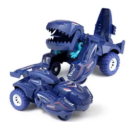 Dinosaure Jouet Dinosaurios Juguetes Dinosaurier Karting Suit Car Dinosaure Toy Dinosauri Rex Transport Engineering Car Dinosaur Toys For Boys Christmas Gifts